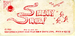 Sneaky Snake (Label)